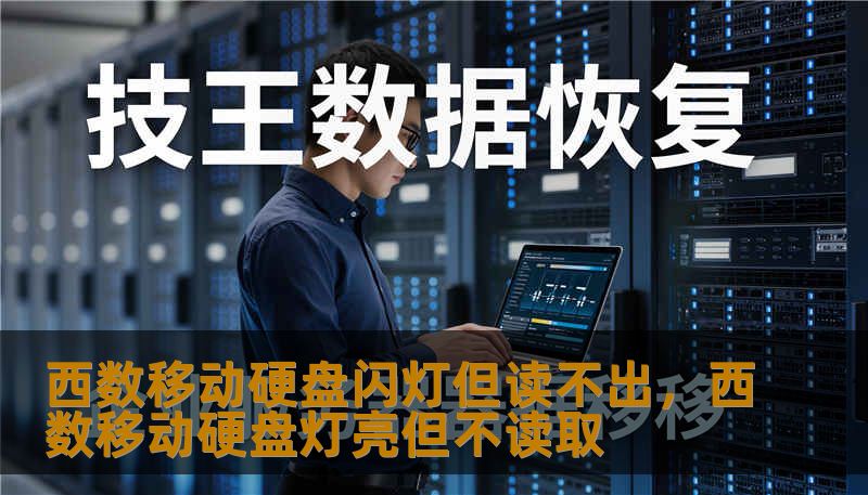 西数移动硬盘闪灯但读不出，西数移动硬盘灯亮但不读取