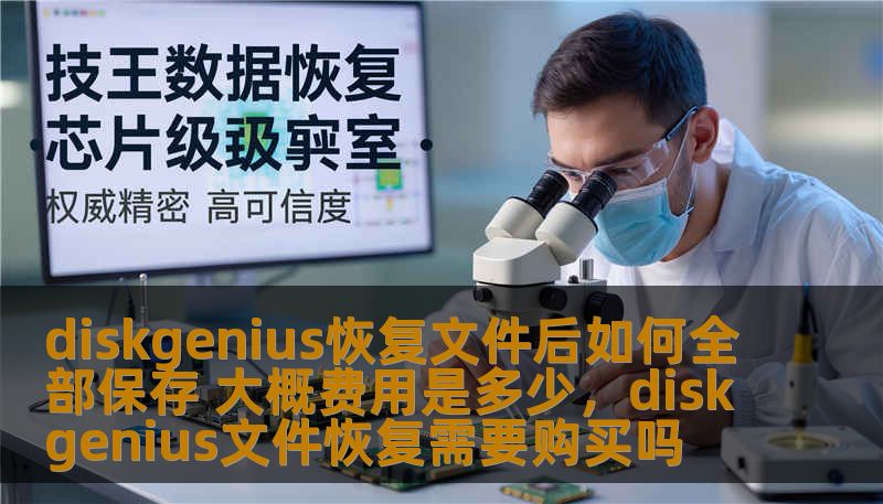 diskgenius恢复文件后如何全部保存 大概费用是多少，diskgenius文件恢复需要购买吗