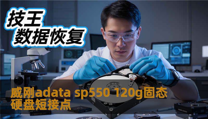 威刚adata sp550 120g固态硬盘短接点