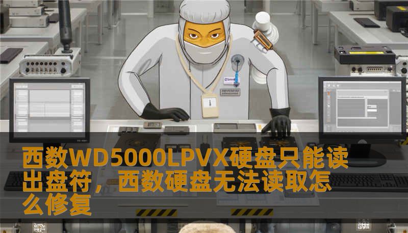 西数WD5000LPVX硬盘只能读出盘符，西数硬盘无法读取怎么修复