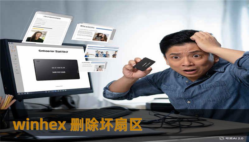 winhex 删除坏扇区