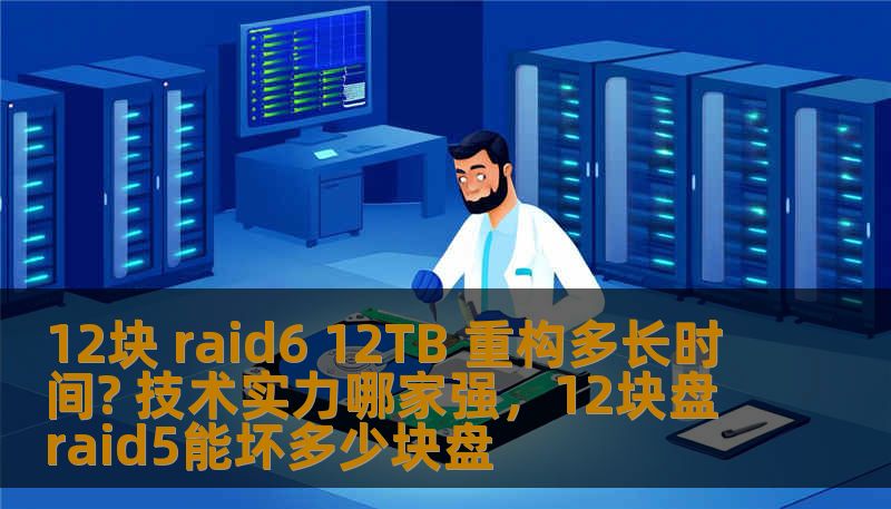 12块 raid6 12TB 重构多长时间? 技术实力哪家强，12块盘raid5能坏多少块盘