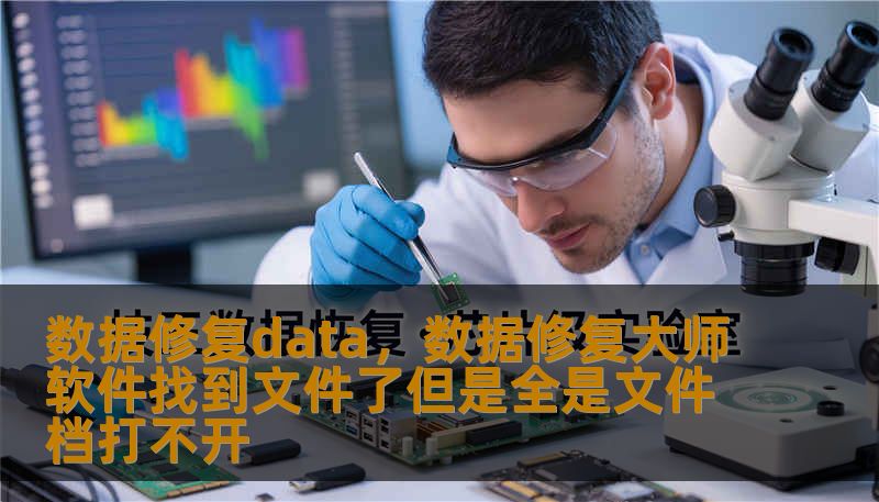 数据修复data，数据修复大师软件找到文件了但是全是文件档打不开