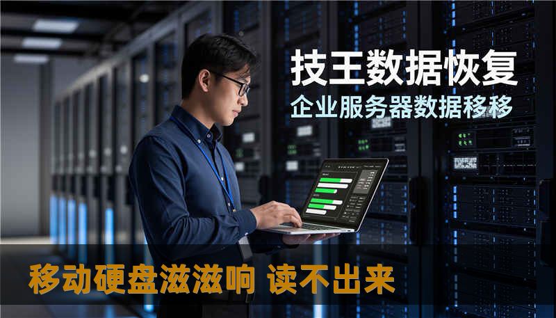 移动硬盘滋滋响 读不出来