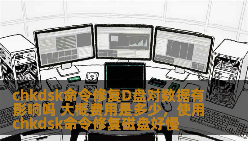 chkdsk命令修复D盘对数据有影响吗 大概费用是多少，使用chkdsk命令修复磁盘好慢
