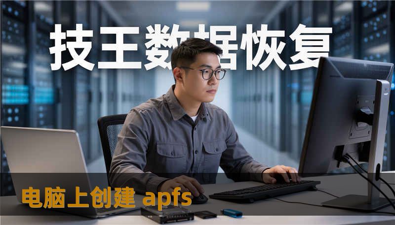 电脑上创建 apfs