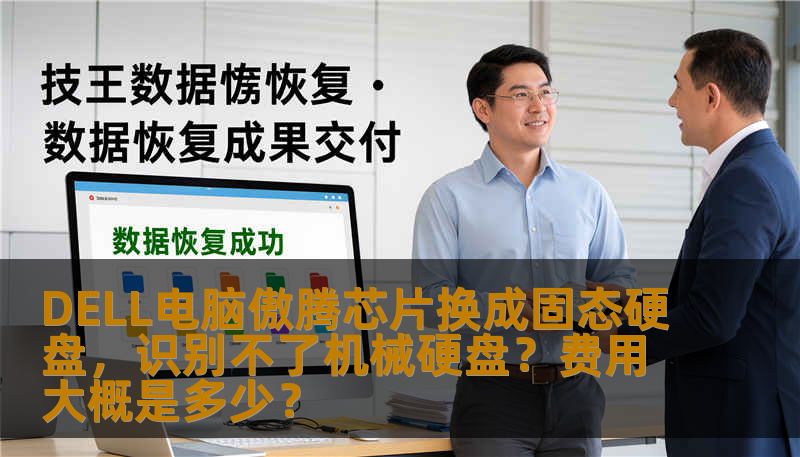 DELL电脑傲腾芯片换成固态硬盘，识别不了机械硬盘？费用大概是多少？