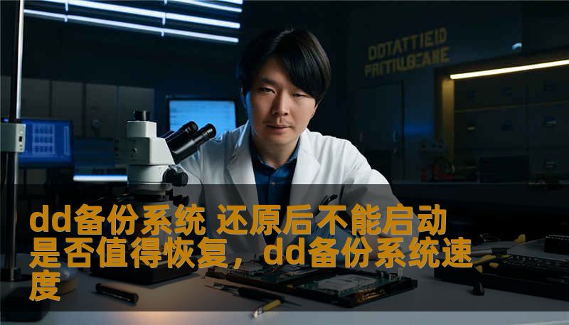 dd备份系统 还原后不能启动 是否值得恢复，dd备份系统速度