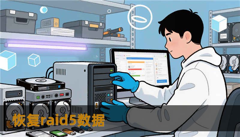 恢复raid5数据