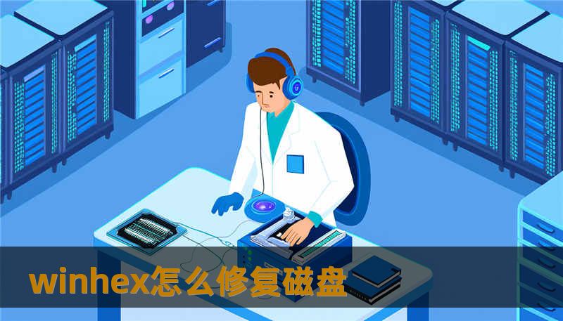 winhex怎么修复磁盘