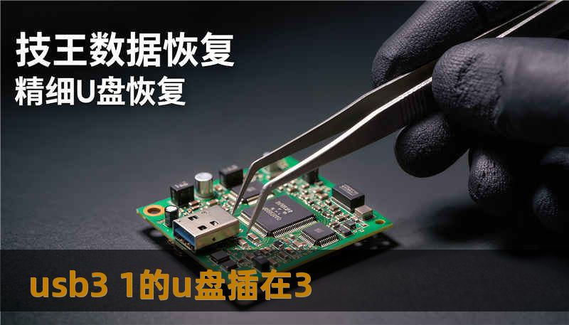 usb3 1的u盘插在3