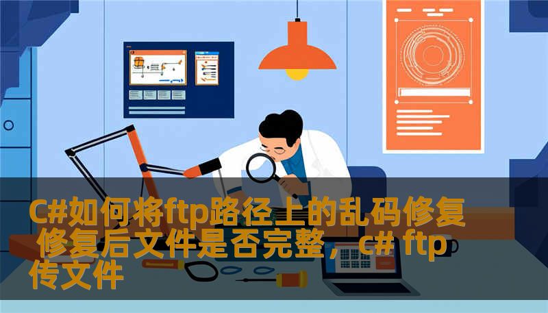 C#如何将ftp路径上的乱码修复 修复后文件是否完整，c# ftp传文件