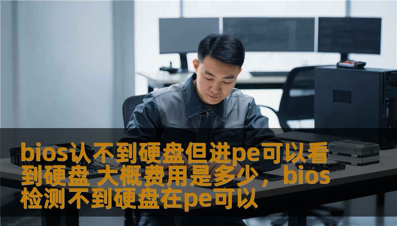 bios认不到硬盘但进pe可以看到硬盘 大概费用是多少，bios检测不到硬盘在pe可以