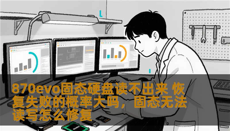 870evo固态硬盘读不出来 恢复失败的概率大吗，固态无法读写怎么修复