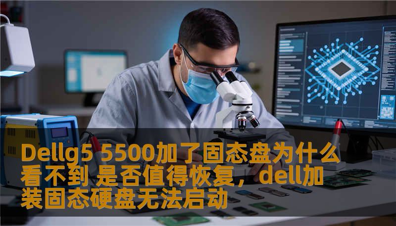 Dellg5 5500加了固态盘为什么看不到 是否值得恢复，dell加装固态硬盘无法启动