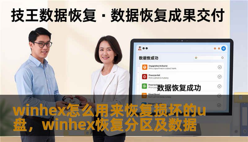 winhex怎么用来恢复损坏的u盘，winhex恢复分区及数据