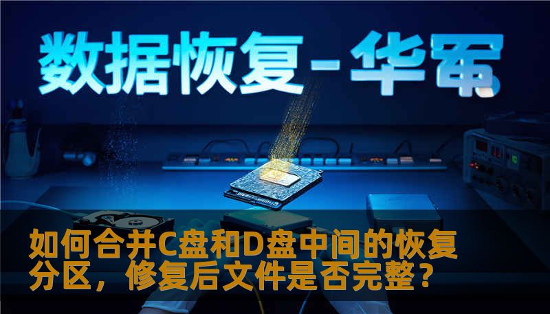 如何合并C盘和D盘中间的恢复分区，修复后文件是否完整？