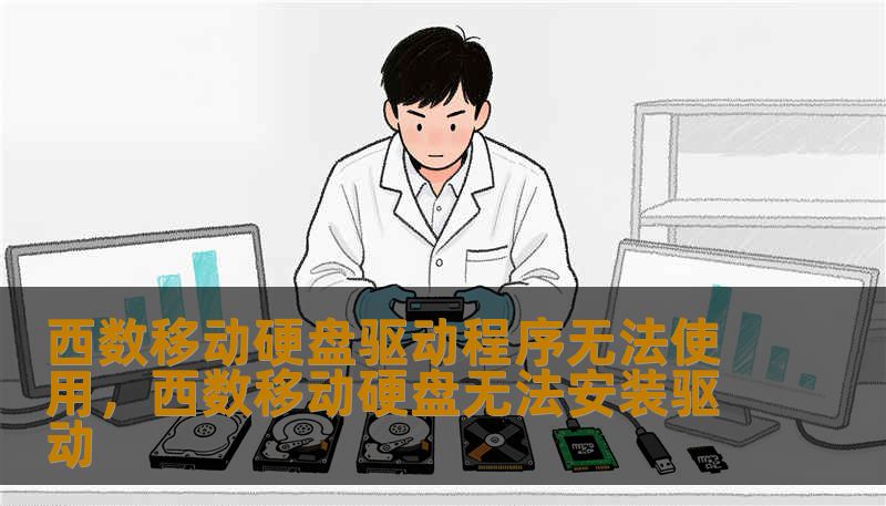 西数移动硬盘驱动程序无法使用，西数移动硬盘无法安装驱动