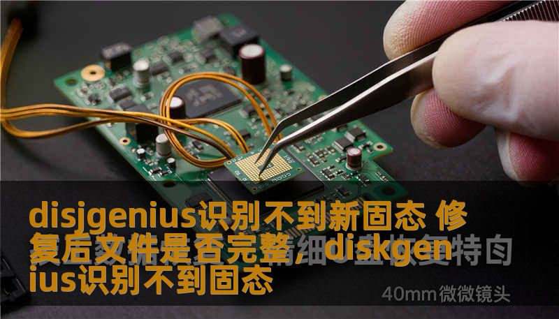 disjgenius识别不到新固态 修复后文件是否完整，diskgenius识别不到固态
