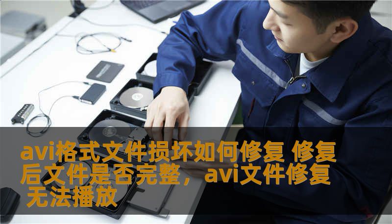 avi格式文件损坏如何修复 修复后文件是否完整，avi文件修复 无法播放