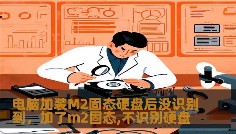 电脑加装M2固态硬盘后没识别到，加了m2固态,不识别硬盘