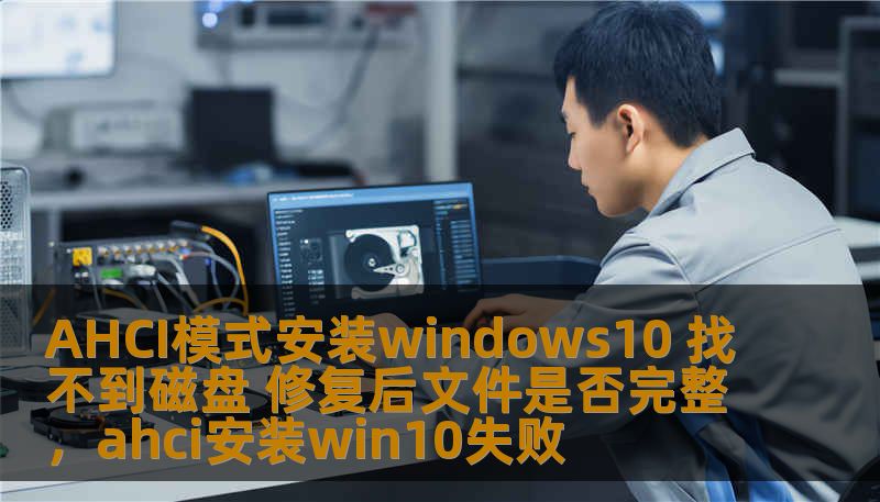 AHCI模式安装windows10 找不到磁盘 修复后文件是否完整，ahci安装win10失败