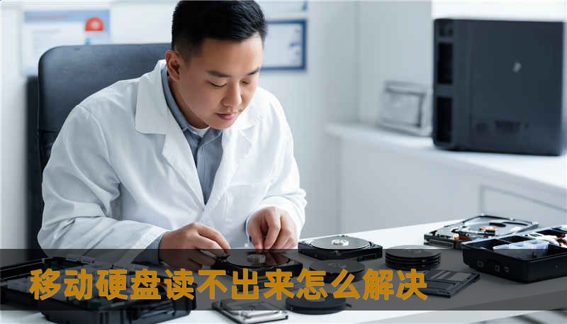 移动硬盘读不出来怎么解决