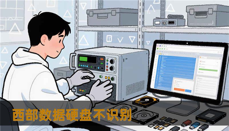 西部数据硬盘不识别