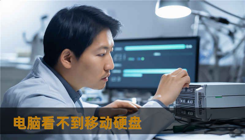 电脑看不到移动硬盘