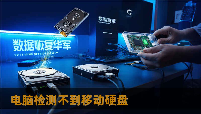 电脑检测不到移动硬盘