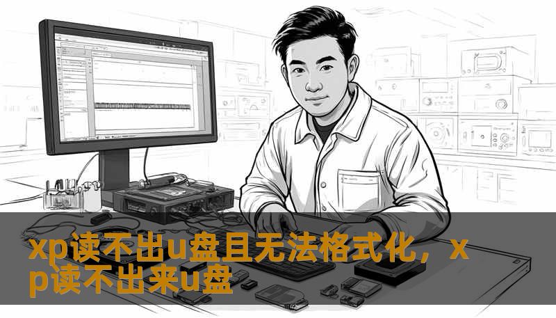 xp读不出u盘且无法格式化，xp读不出来u盘