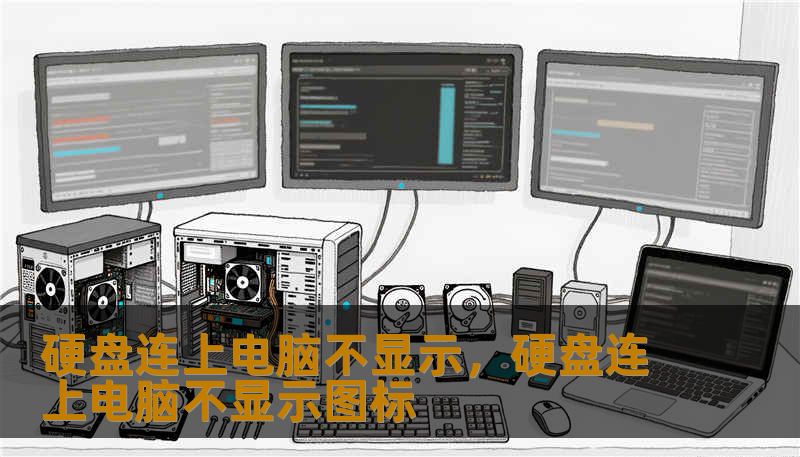 硬盘连上电脑不显示，硬盘连上电脑不显示图标