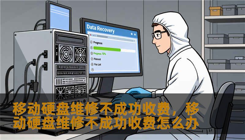 移动硬盘维修不成功收费，移动硬盘维修不成功收费怎么办