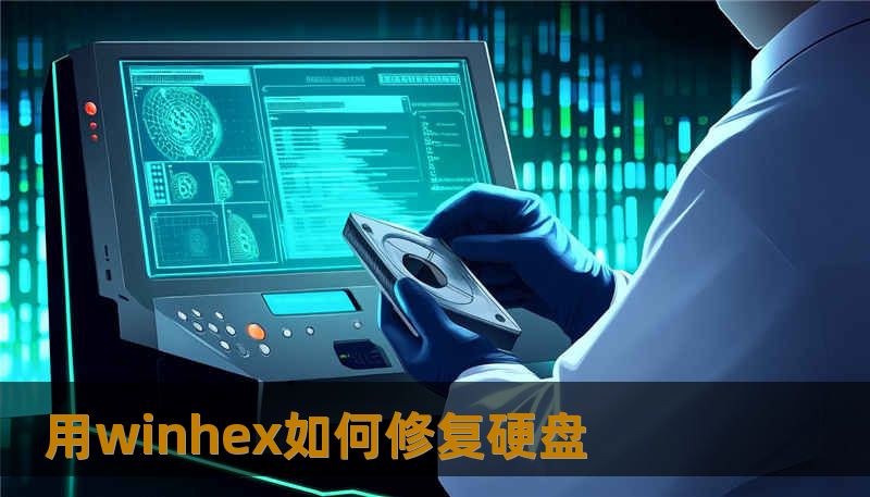 用winhex如何修复硬盘