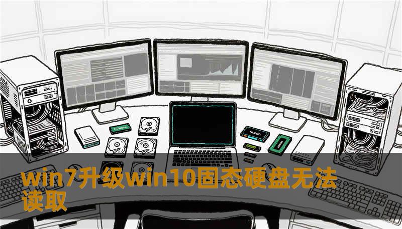 win7升级win10固态硬盘无法读取