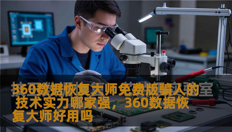 360数据恢复大师免费版骗人的 技术实力哪家强，360数据恢复大师好用吗