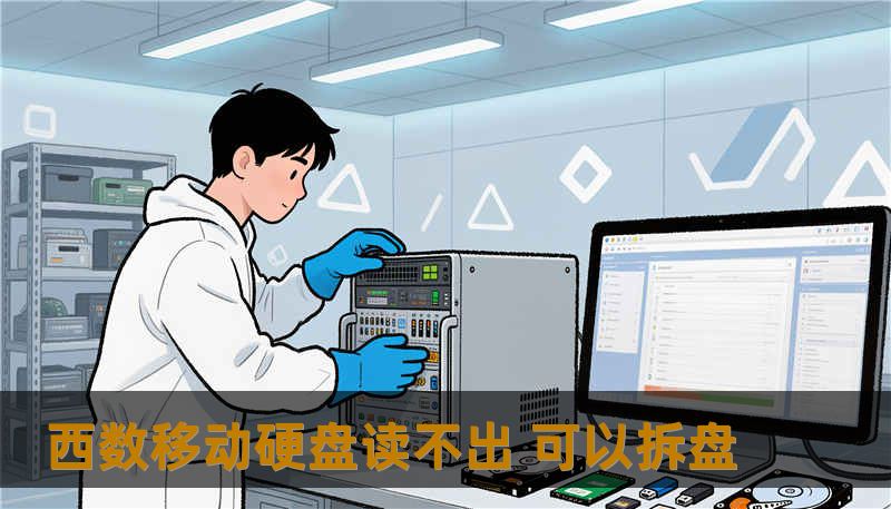 西数移动硬盘读不出 可以拆盘