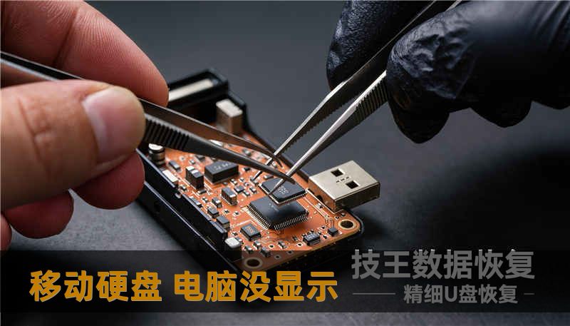 移动硬盘 电脑没显示