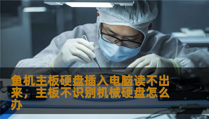 鱼机主板硬盘插入电脑读不出来，主板不识别机械硬盘怎么办