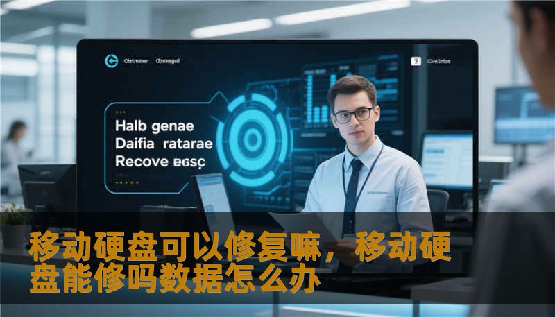 移动硬盘可以修复嘛，移动硬盘能修吗数据怎么办