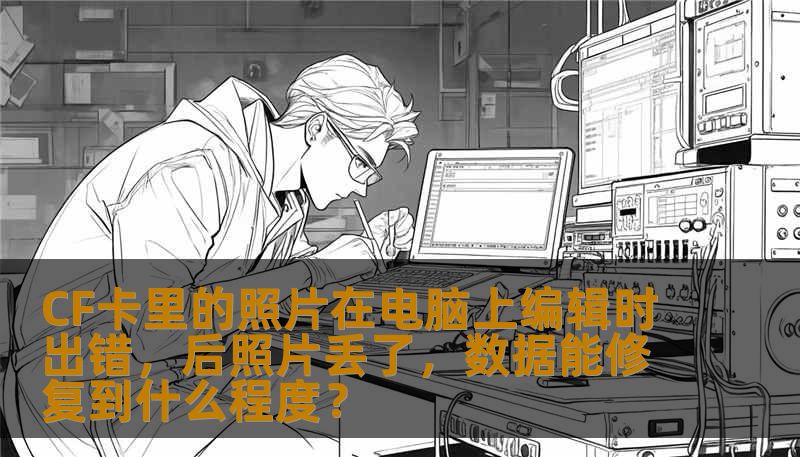 CF卡里的照片在电脑上编辑时出错，后照片丢了，数据能修复到什么程度？