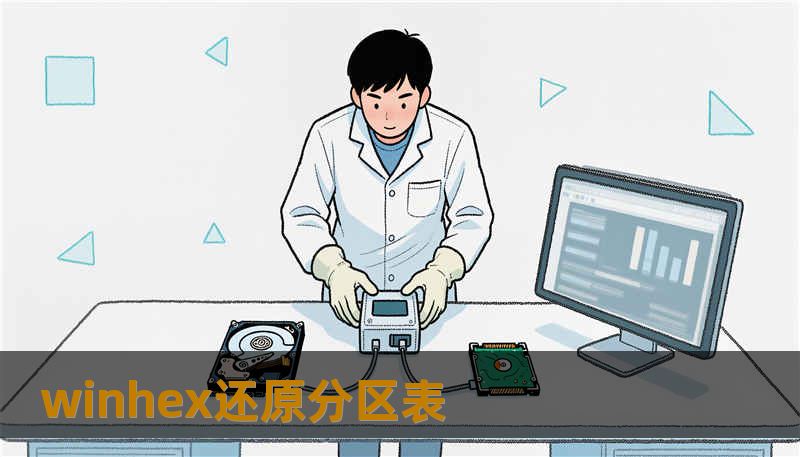 winhex还原分区表