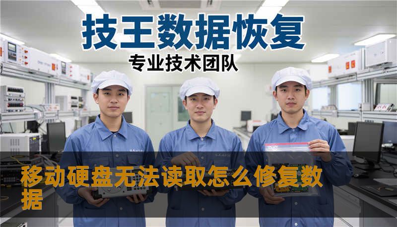 移动硬盘无法读取怎么修复数据