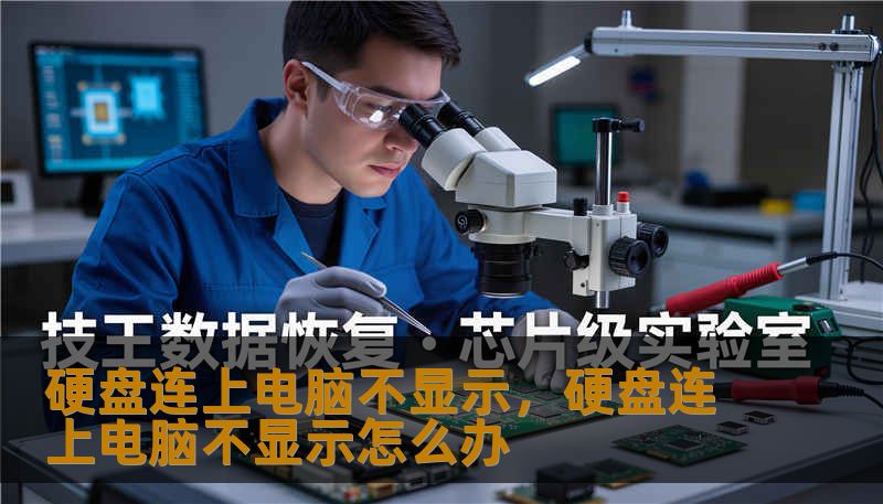 硬盘连上电脑不显示，硬盘连上电脑不显示怎么办