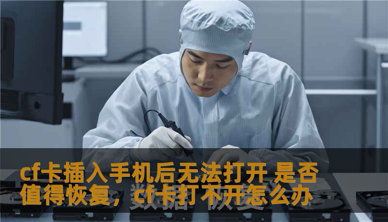 cf卡插入手机后无法打开 是否值得恢复，cf卡打不开怎么办
