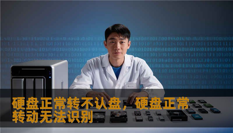 硬盘正常转不认盘，硬盘正常转动无法识别