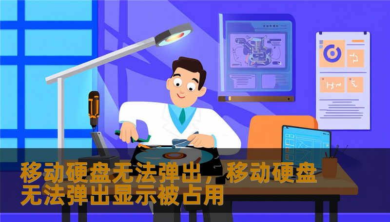 移动硬盘无法弹出，移动硬盘无法弹出显示被占用