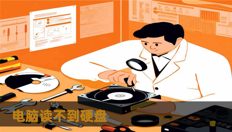 电脑读不到硬盘
