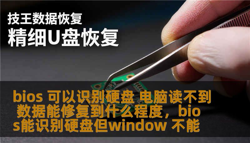 bios 可以识别硬盘 电脑读不到 数据能修复到什么程度，bios能识别硬盘但window 不能