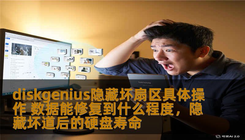 diskgenius隐藏坏扇区具体操作 数据能修复到什么程度，隐藏坏道后的硬盘寿命